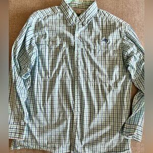 Mens worldwide sportsman fishing shirt